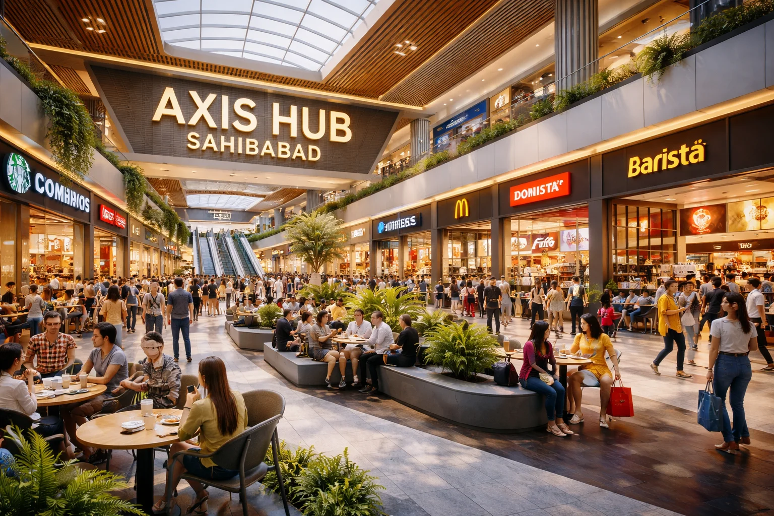 Retail and F&B Shops at Capitol City Centre Sahibabad ISBT